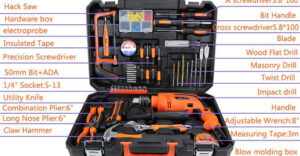 117 Pcs DRILLSET WITH 750WATTS DRILL - Image 2