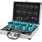TOTAL 12PCS BI-METAL HOLE SAW SET  (TACSH1121)