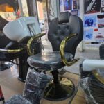 GOLD BARBER CHAIR