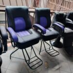 Locally made salon & barber shop chair
